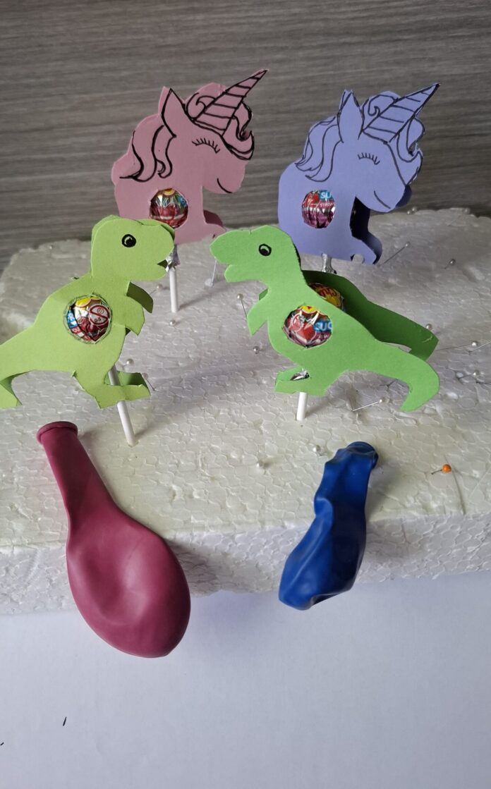 traktatie idee - lolly houder