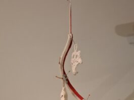 Kerstmobiel met punniken kerstmobiel met punniken