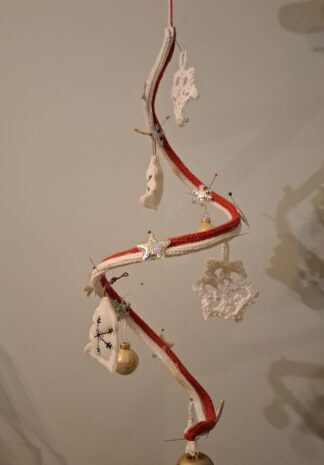kerstmobiel met punniken